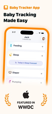 Baby Tracker & Newborn Log App Store screenshot 1