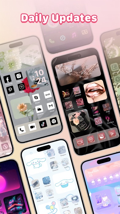 Themie: Wallpapers & Theme App Store screenshot 2