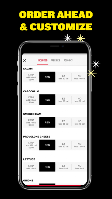 Jimmy John’s Sandwiches App Store screenshot 1