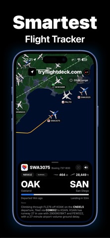 FlightDeck - Flight Tracker App Store screenshot 1