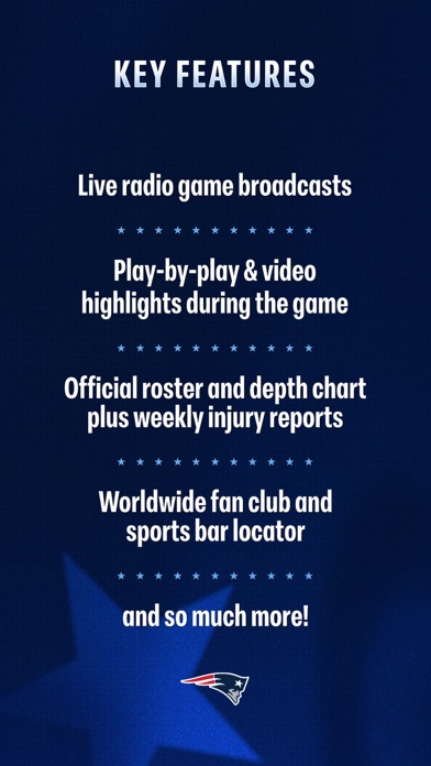 New England Patriots App Store screenshot 2
