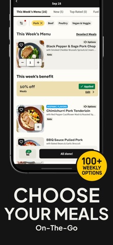 Factor_ Prepared Meal Delivery App Store screenshot 2
