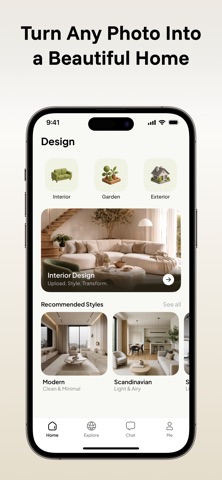 Decorly: AI Home Design App Store screenshot 1