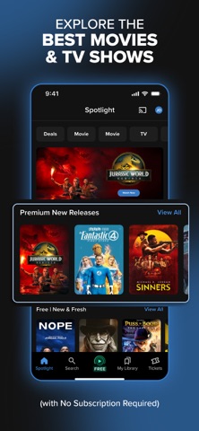 Fandango - Movies & Series App Store screenshot 1