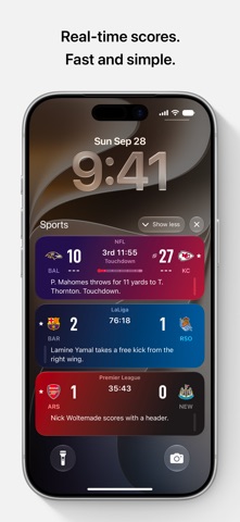 Apple Sports App Store screenshot 1