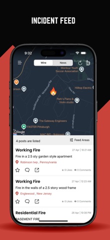 The Fire Wire App App Store screenshot 2