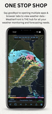 WeatherFront - Radar & Models App Store screenshot 1
