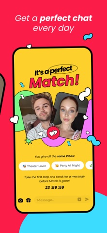Once: Chat & Connect App App Store screenshot 2