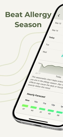 Pollen Wise App Store screenshot 1