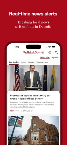 The Detroit News: Local News App Store screenshot 1