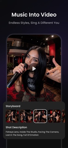 Sondo - AI Music Video & AI MV App Store screenshot 2