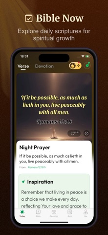 KJV Bible Now: Read & Study App Store screenshot 1