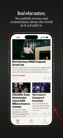 The Free Press App Store screenshot 2