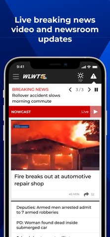 WLWT News 5 - Cincinnati, Ohio App Store screenshot 1