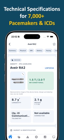 iPacemaker Device App Store screenshot 1