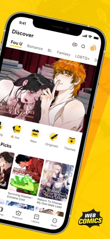 WebComics - Webtoon, Manga App Store screenshot 2