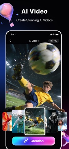 PhotoArt: AI Photo Generator App Store screenshot 1