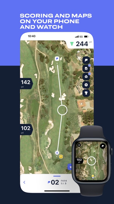 Hole19: Golf GPS Range Finder App Store screenshot 1