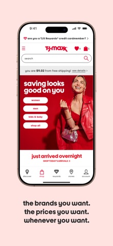 T.J.Maxx App Store screenshot 1