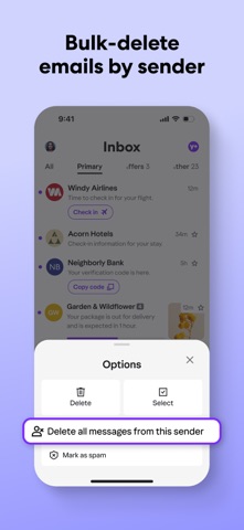 Yahoo Mail: Your Email & Inbox App Store screenshot 2