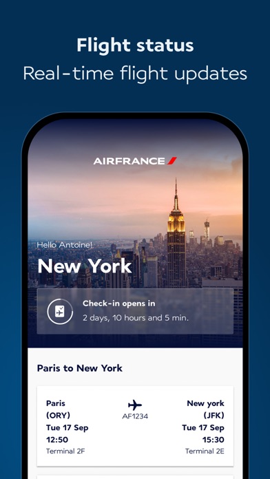 Air France - Book a flight App Store screenshot 2