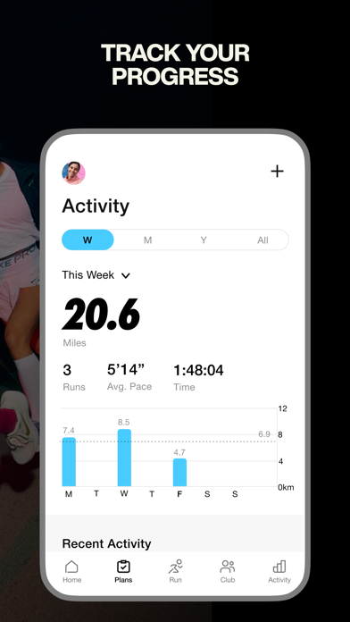 Nike Run Club: Running Coach App Store screenshot 2