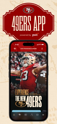 San Francisco 49ers App Store screenshot 1