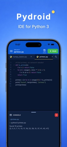 Pydroid 3 App Store screenshot 1