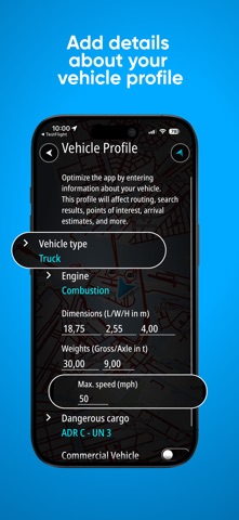 TomTom GO Expert: Truck GPS App Store screenshot 2