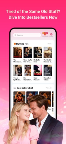 Fatednovel- Web novel & Story App Store screenshot 2