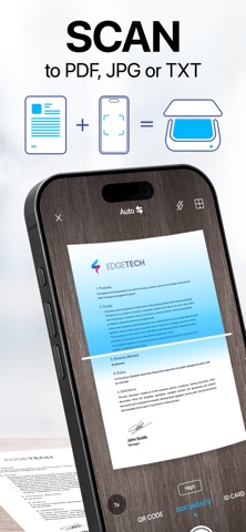 iScanner: PDF Document Scanner App Store screenshot 1