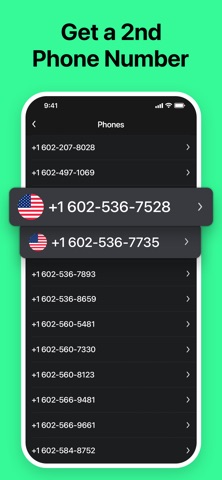 Second Phone Number - 2Number App Store screenshot 1