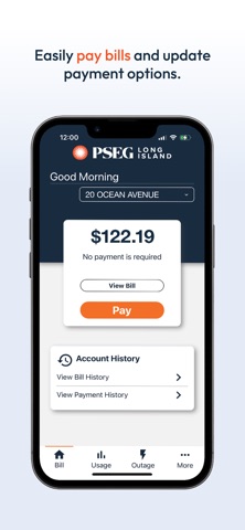 PSEG Long Island App Store screenshot 2