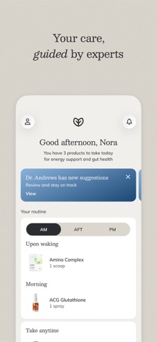 Fullscript App Store screenshot 1
