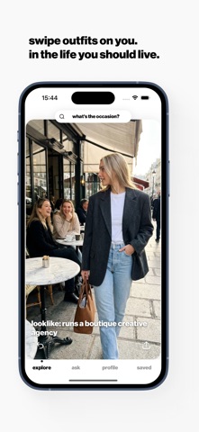 looklike: swipe fashion on you App Store screenshot 1