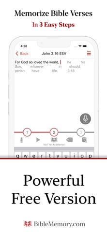 The Bible Memory App App Store screenshot 1