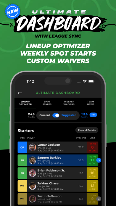 Fantasy Footballers App Store screenshot 2