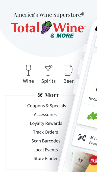 Total Wine & More App Store screenshot 1
