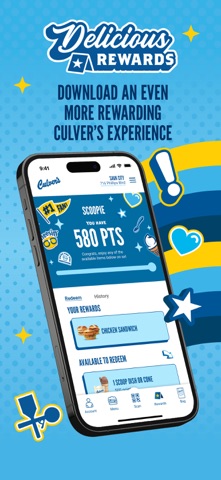 Culver's App Store screenshot 1