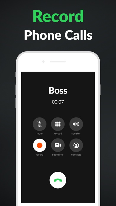 Call Recorder for iPhone. App Store screenshot 2