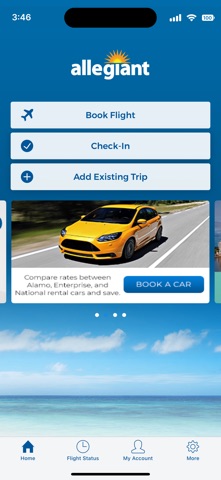 Allegiant App Store screenshot 1