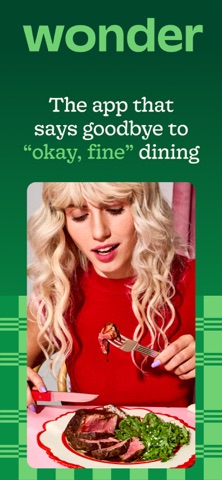 Wonder: Food Delivery App Store screenshot 1