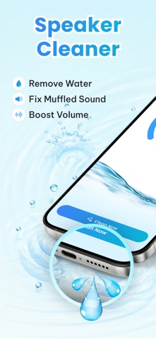 Speaker Cleaner: Eject Water App Store screenshot 1