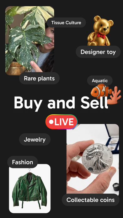 Palmstreet: Buy & Sell LIVE App Store screenshot 1