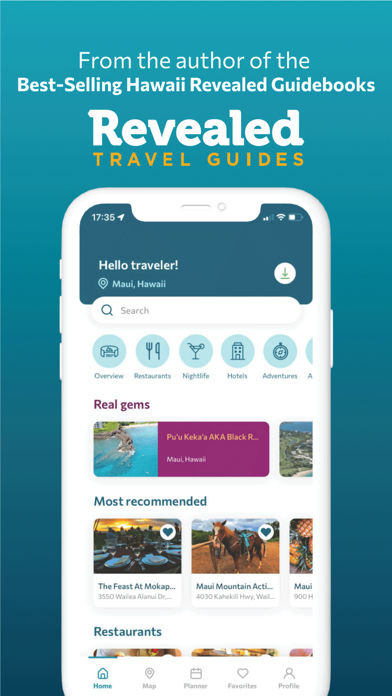 Revealed Travel Guides App Store screenshot 1
