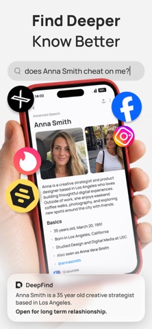 DeepFind AI Search Agent App Store screenshot 1