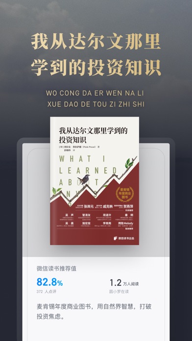 微信读书 App Store screenshot 1