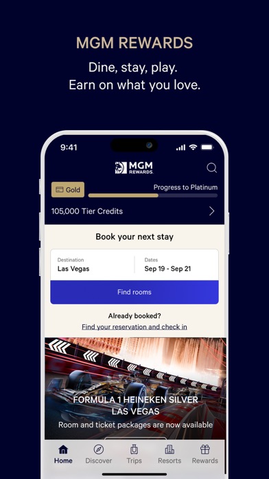 MGM Rewards App Store screenshot 1