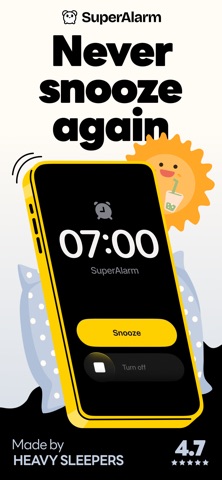 SuperAlarm - Loud Alarm Clock App Store screenshot 1