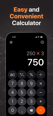 Calculator₊ App Store screenshot 1